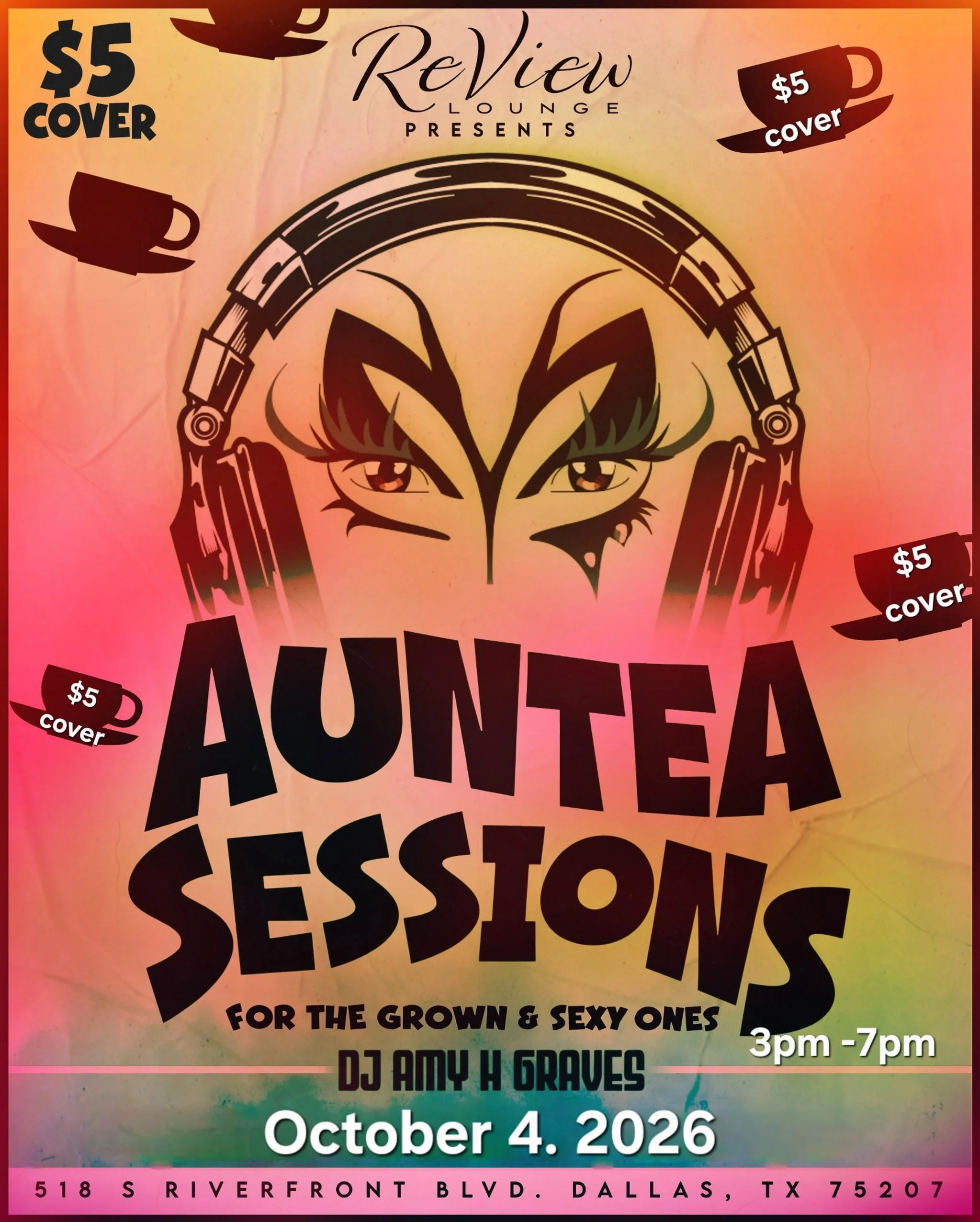 This Sunday, DJ Amy H Graves from 3-7pm. Don&rsquo;t miss out! #reviewloungedallas #gaydallas