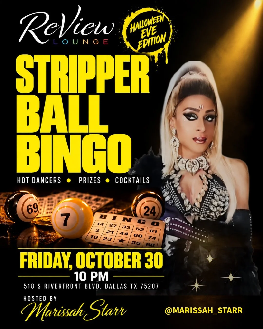 STRIPPER BINGO IS BACK - HALLOWEEN EVE
We&rsquo;re bringing the heat this Halloween Eve!
Join us for a wickedly fun night of bingo, laughs, and some of the hottest male dancers in town!
Expect plenty of eye candy, sexy surprises, and a little Hallowe