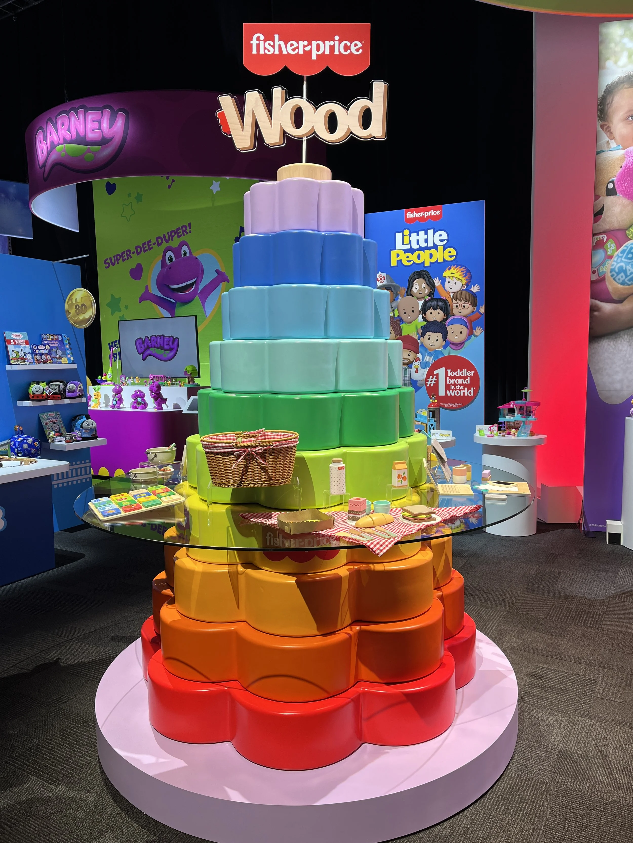 New York Toy Fair 2025 Fisher Price Stacker