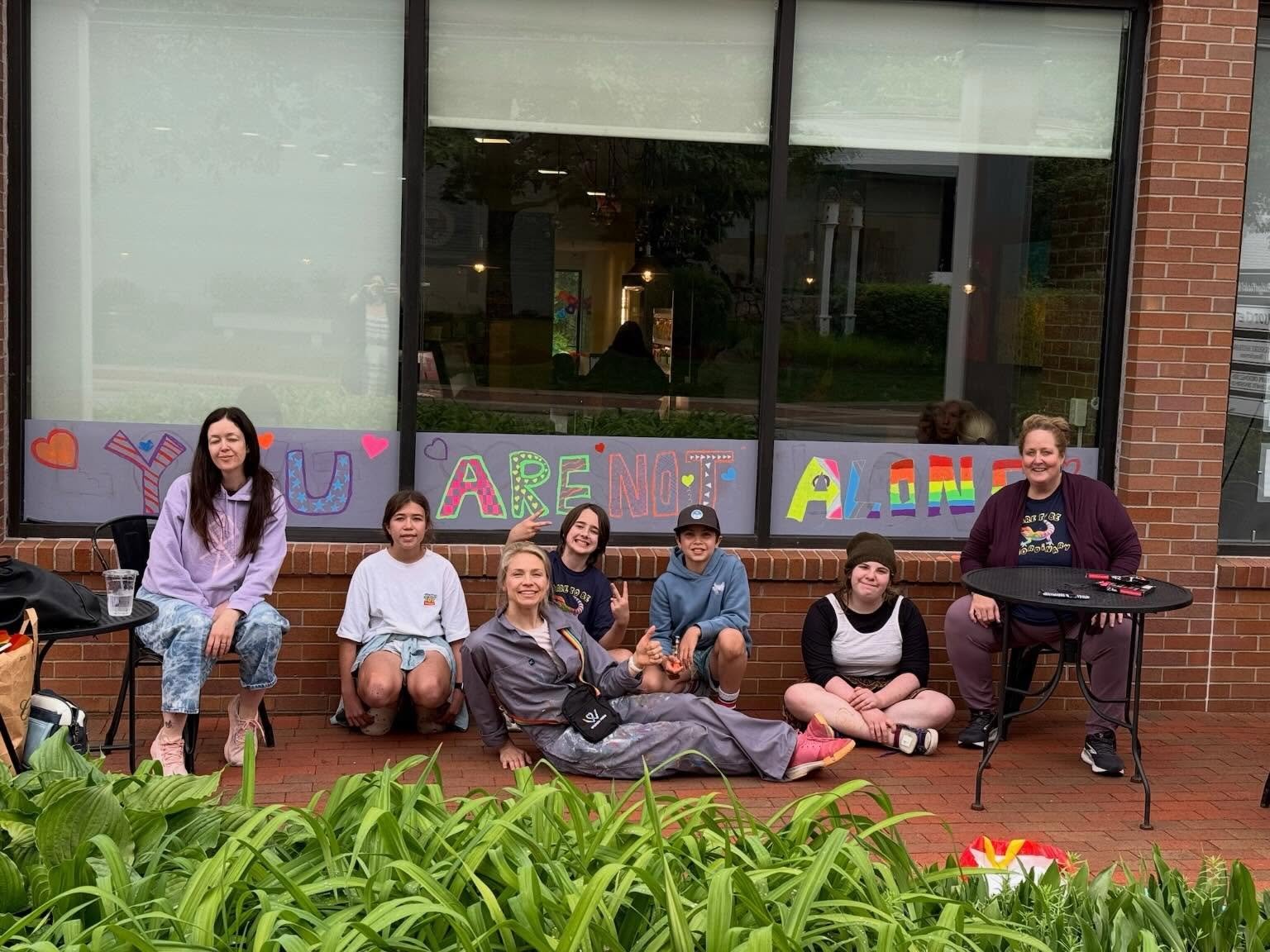 Kicking off 2026 Adopt-a-Shop with @tusk_and_cup 🌟 

Sending a huge thank you for welcoming us into your storefront and to the Middlebrook GSA for creating such a beautiful display, with a special thank you to Bonnie for bringing everyone together a