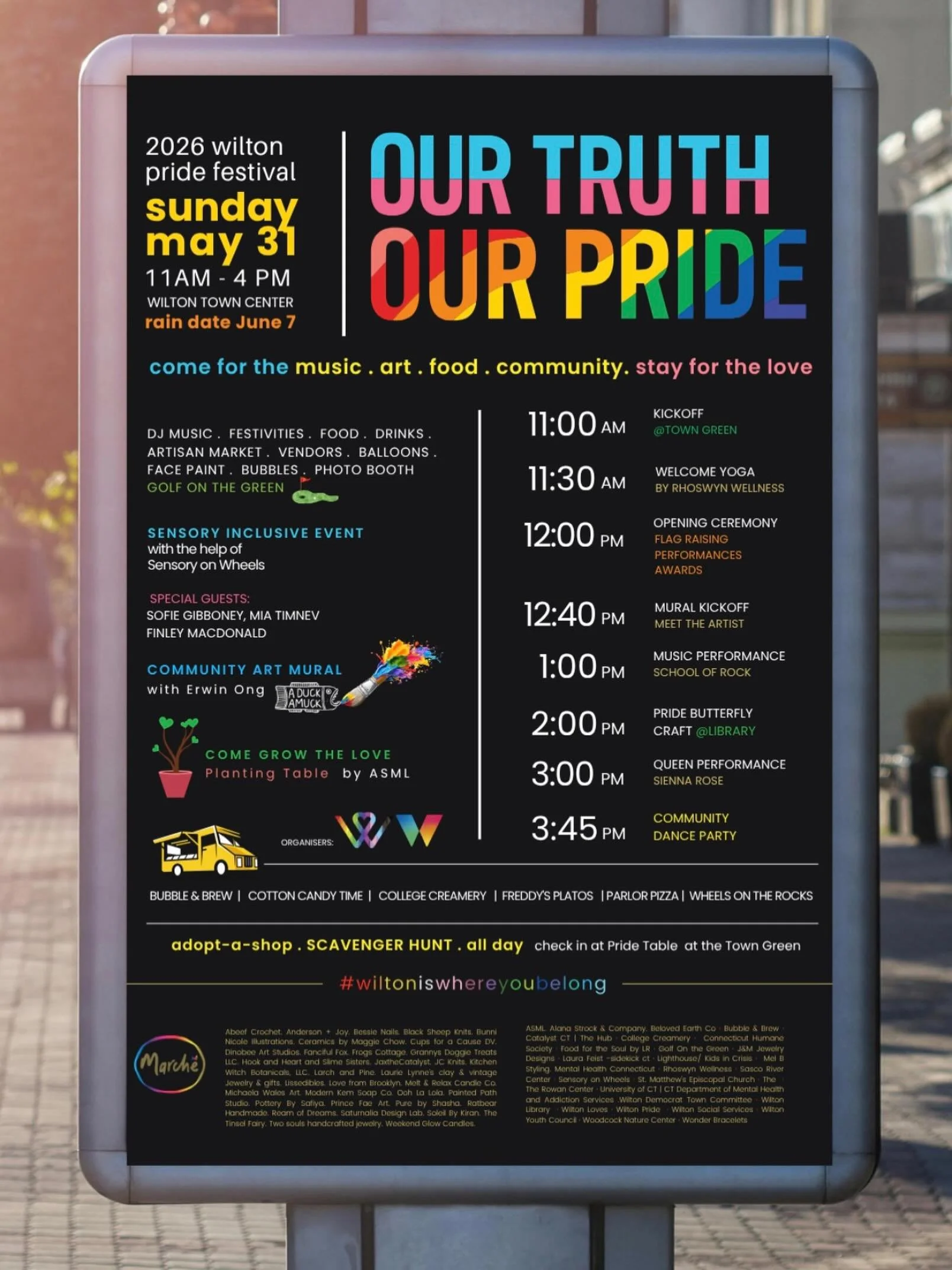 🚨 ONE WEEK UNTIL PRIDE 🌈 

One week until we come together to celebrate exactly who we are.

One week until incredible food, drinks, music, performances, vendors and inspiring speeches from Sofie, Fin &amp; Mia.

One week until we gather around @du