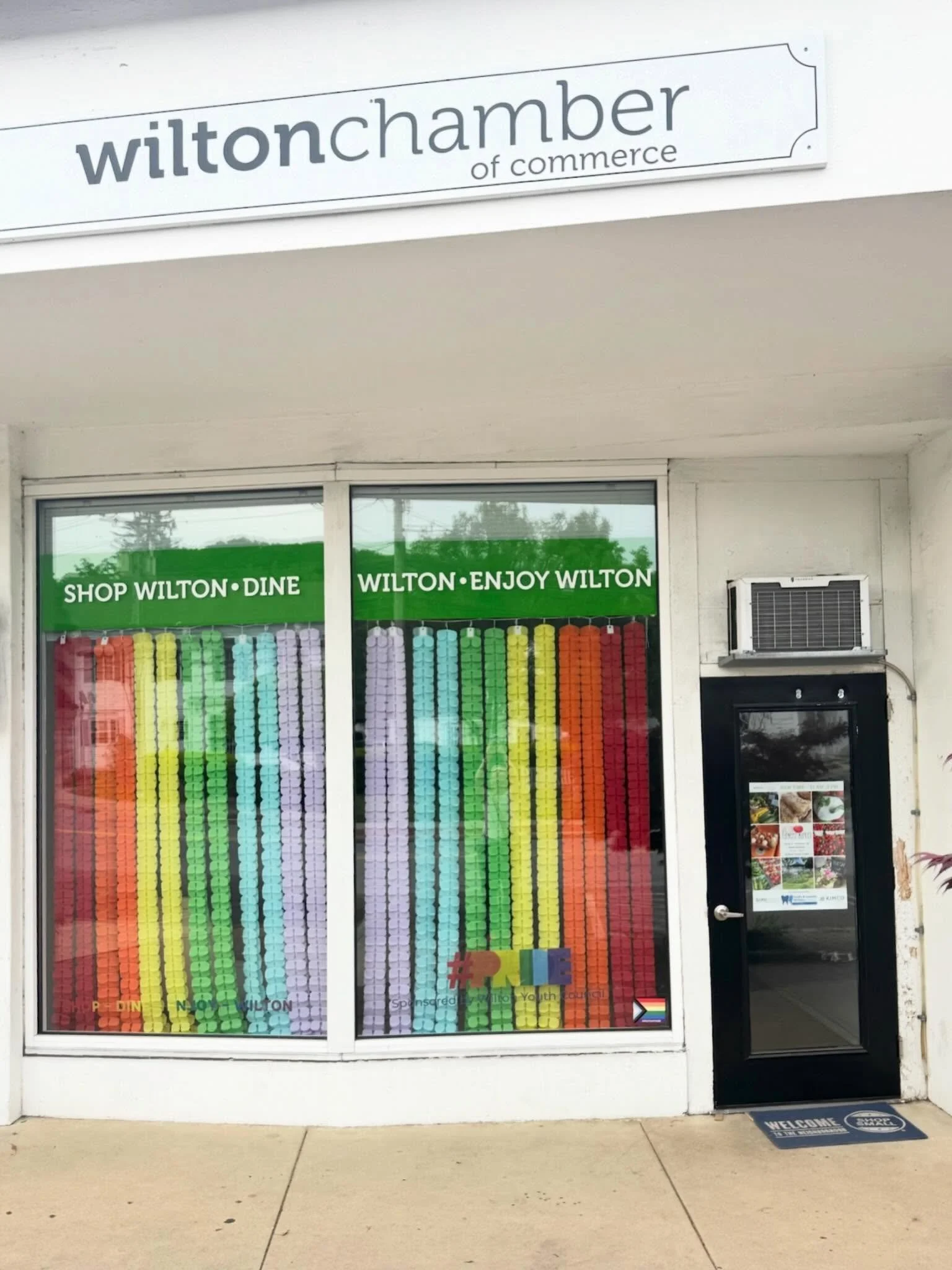 Bringing a little joy to your feed with Adopt-A-Shop🌈✨

The @enjoywilton storefront got a colorful makeover thanks to the creativity of the @wiltonyouthcouncil 😍

We love seeing our community come together to brighten downtown and celebrate each ot