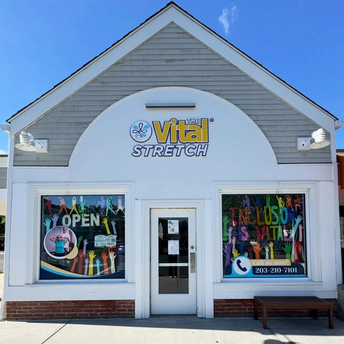 Inclusion is Vital 🌈✨ We love this beautiful reminder. 

Thank you to Scouting America Troop 897 for creating this thoughtful and colorful Adopt-A-Shop display, and thank you to @thevitalstretch_wilton for being part of a community that celebrates i