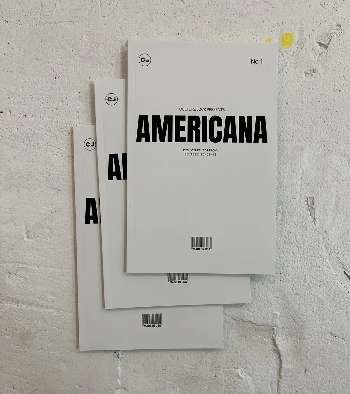 ISSUE NO. 1- AMERICANA PART I