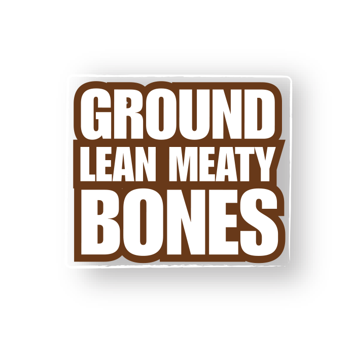 GROUND LEAN MEATY BONES