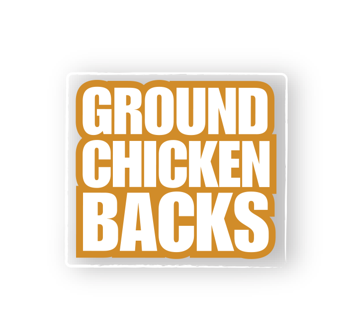 GROUND CHICKEN BACKS