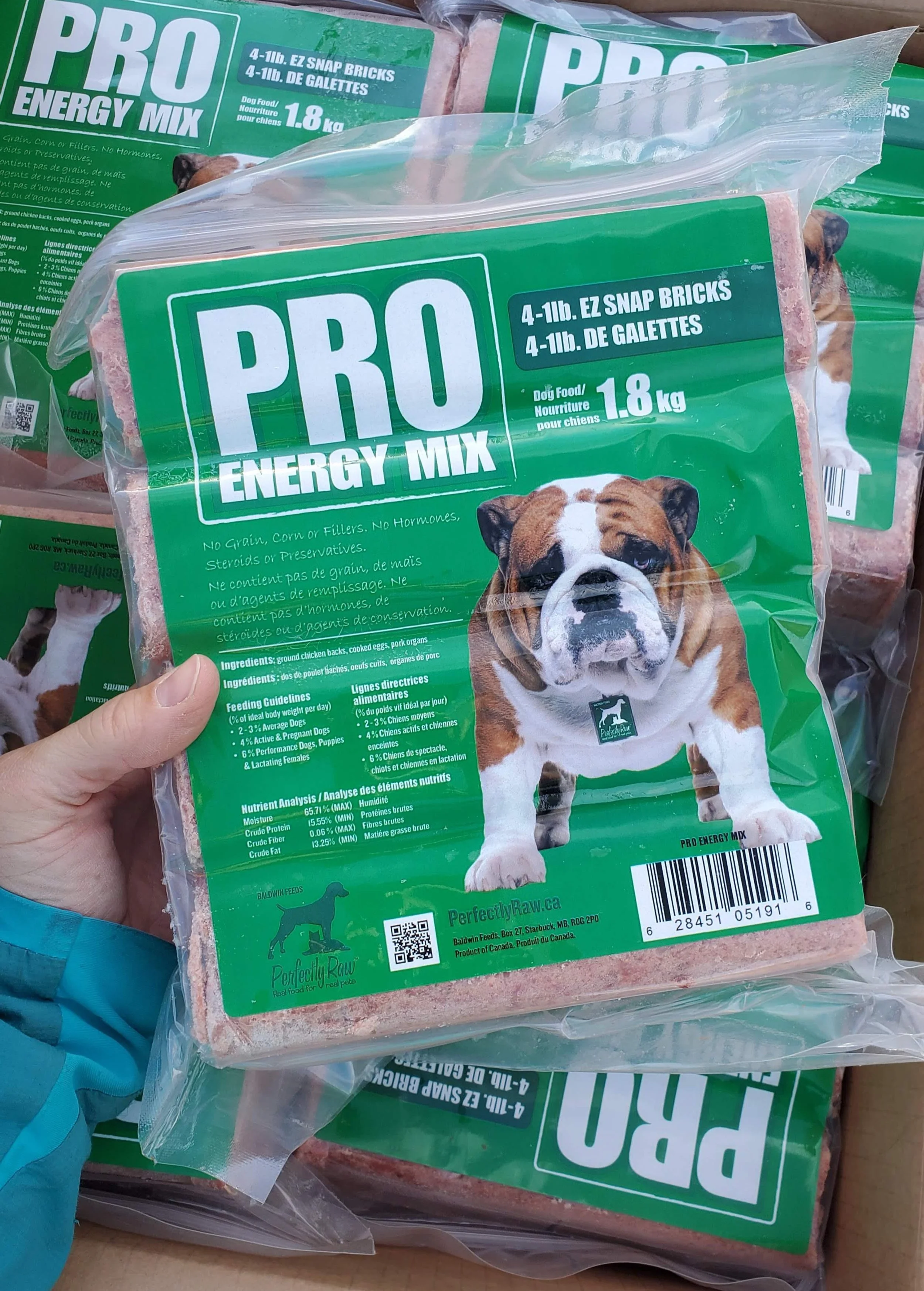 one 4lb resealable bag (EZ Snap package), as part of a 32lb EZ Snap Case