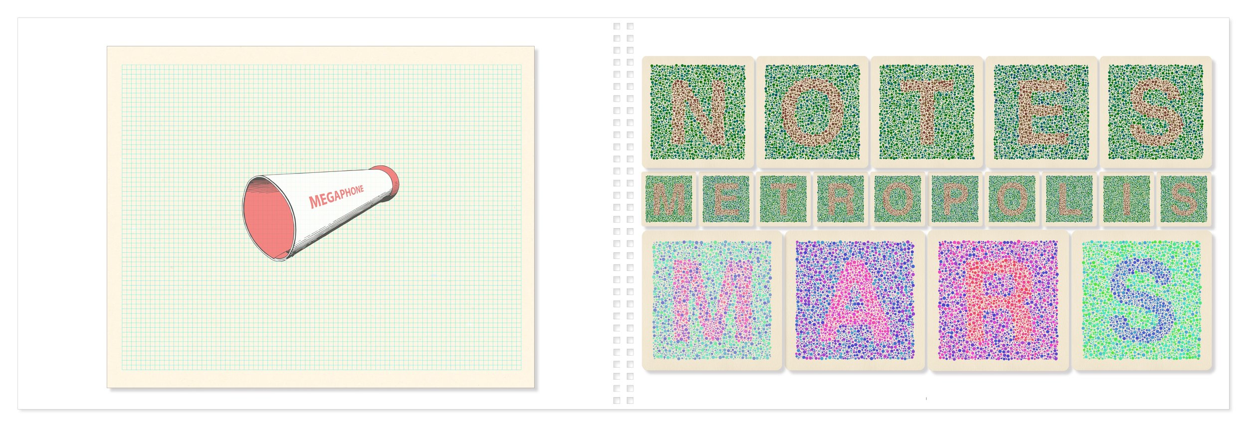 Megaphone and Dots Pages.jpeg