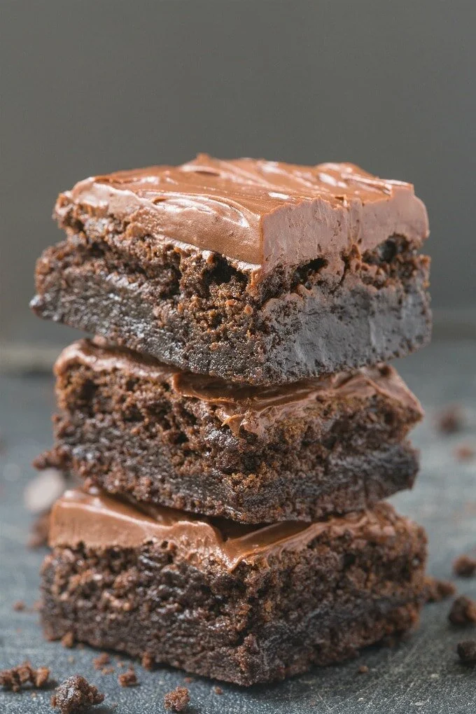 Iced Brownies (GF)
