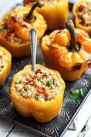 Quinoa Stuffed Peppers (GF)