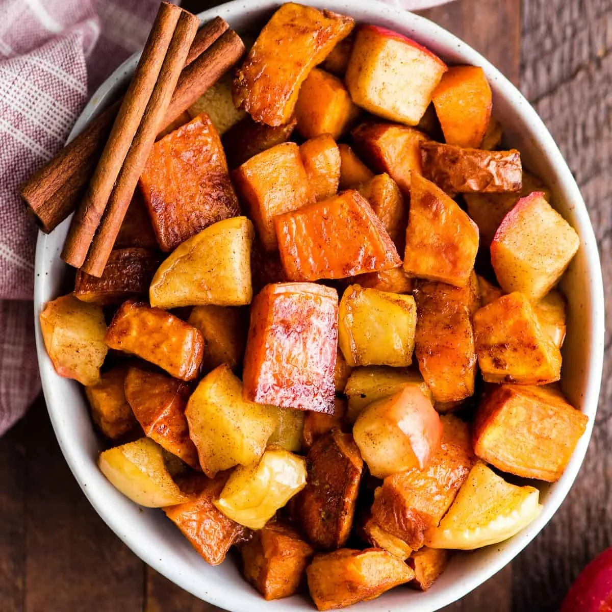 Roasted Yams and Potatos