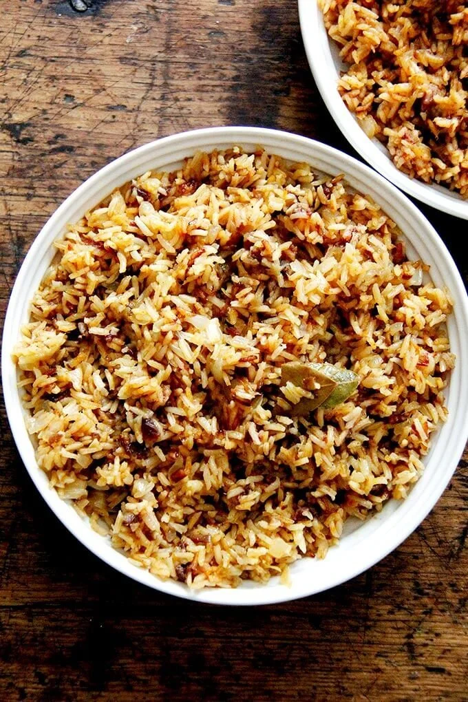 Moroccan Rice with Nuts