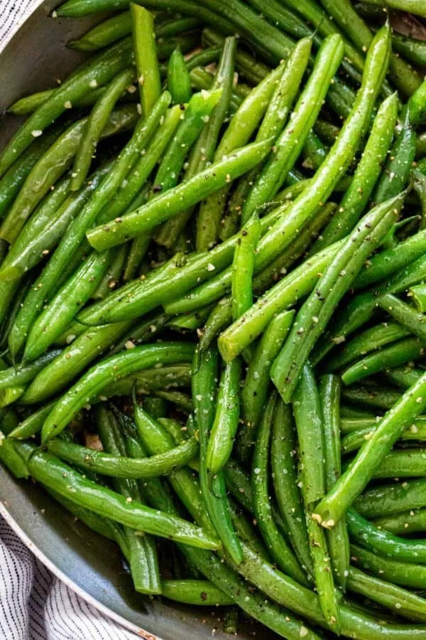Seared Garlic Green Beans