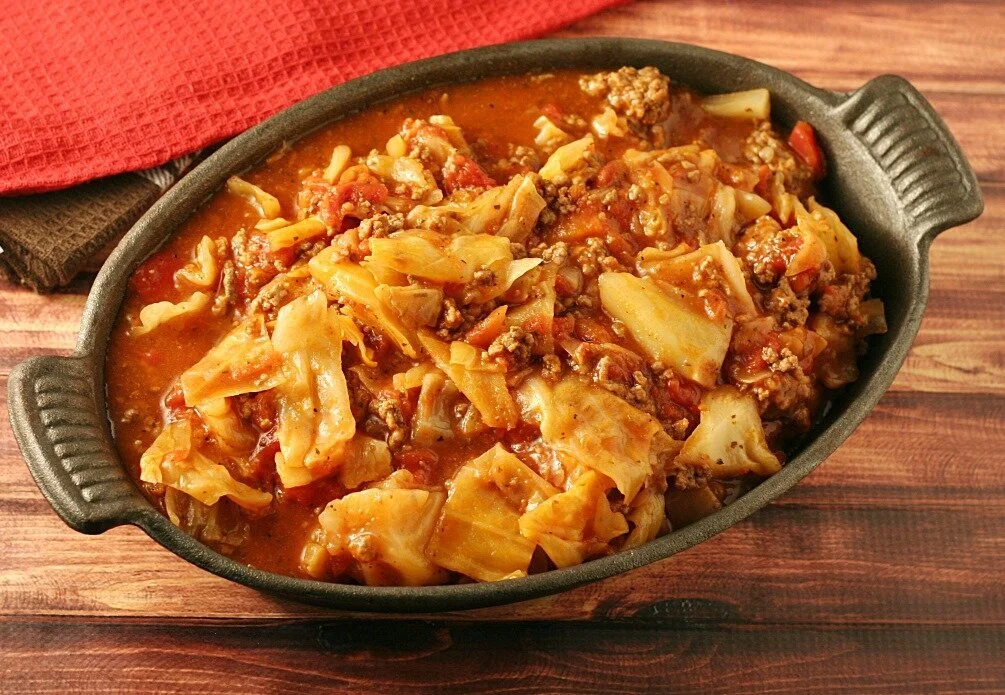 Vegan Unstuffed Cabbage