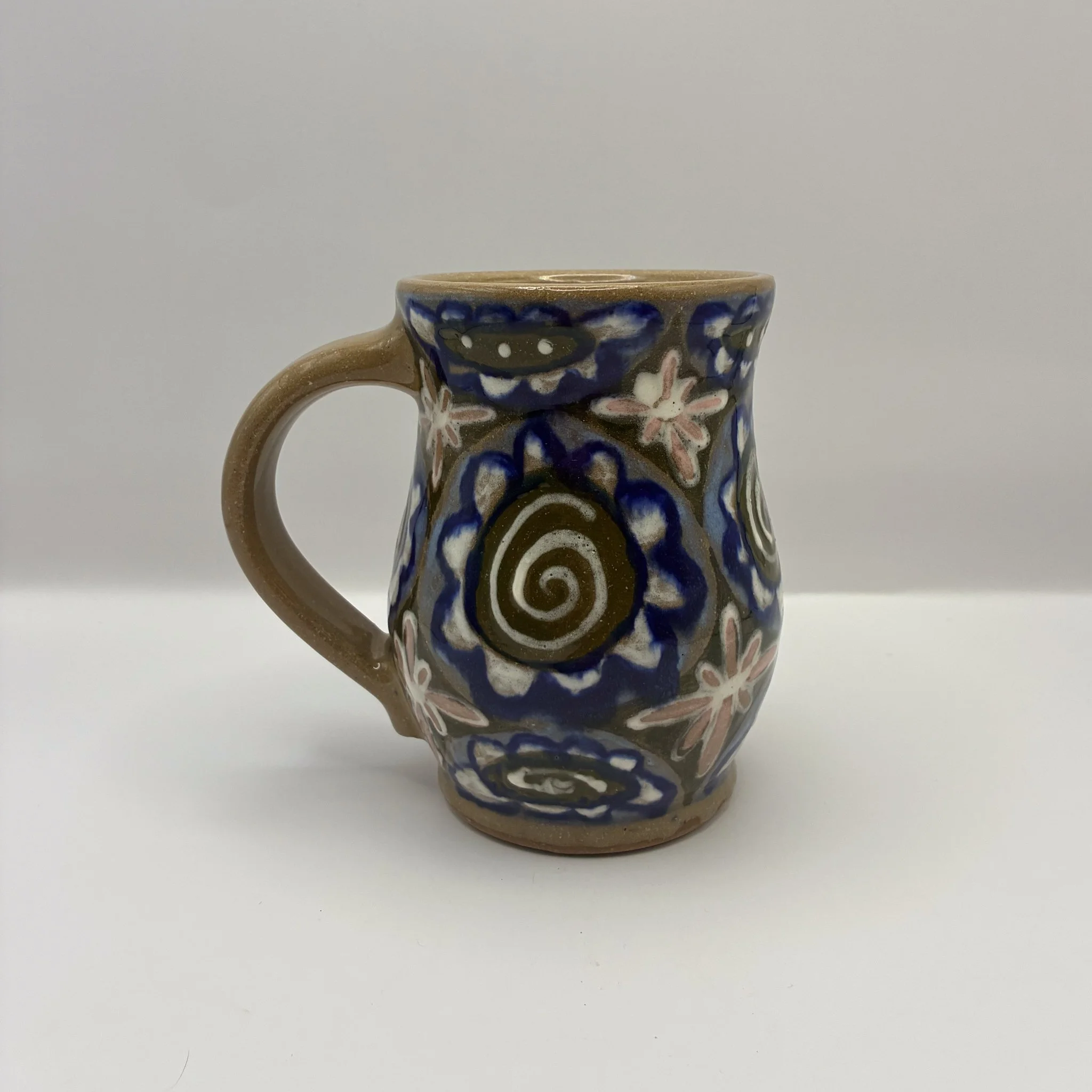 Spiral Flower Mug