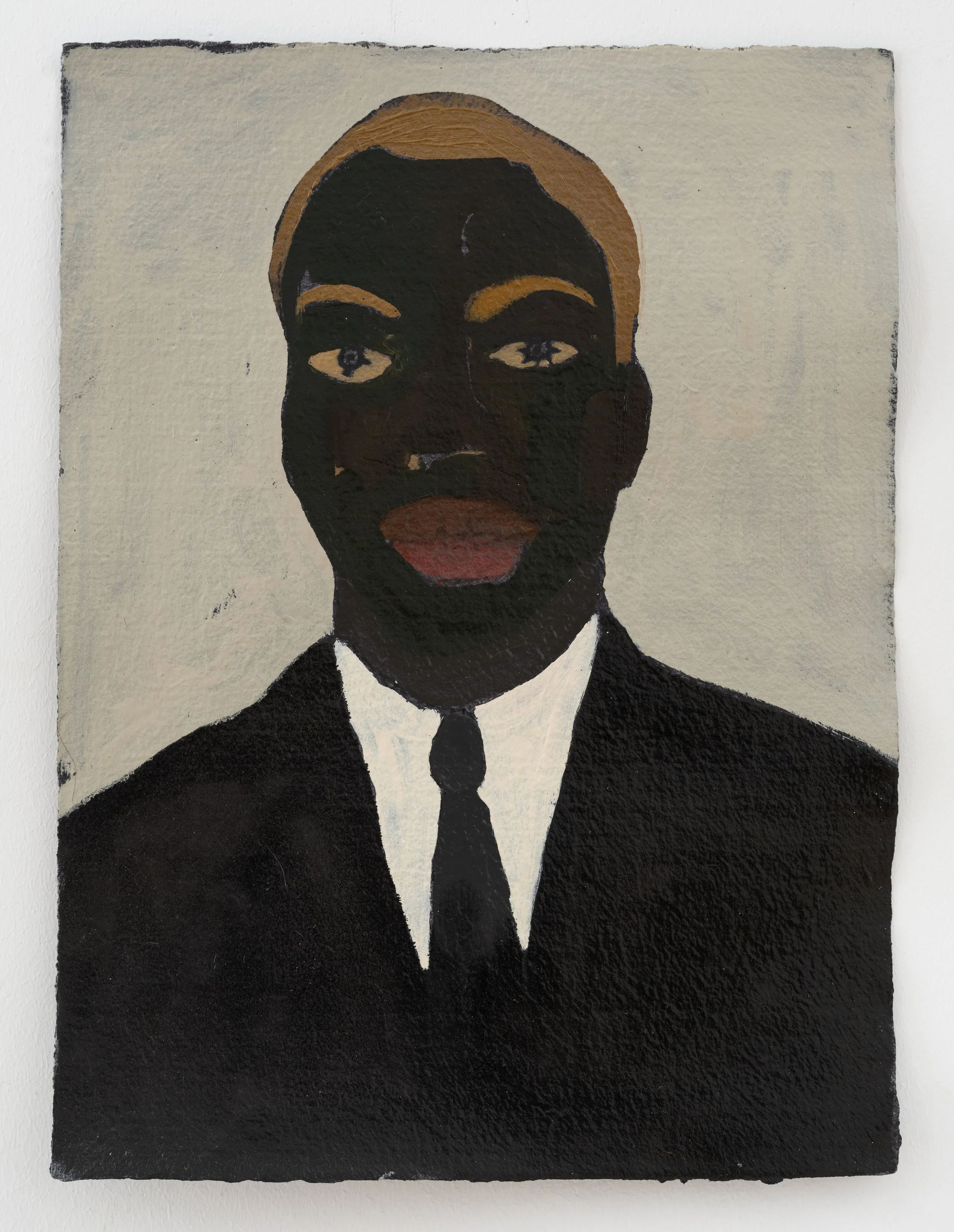 Church is where the devil lives, Oil on paper, 14.5 x 11 inches, 2026