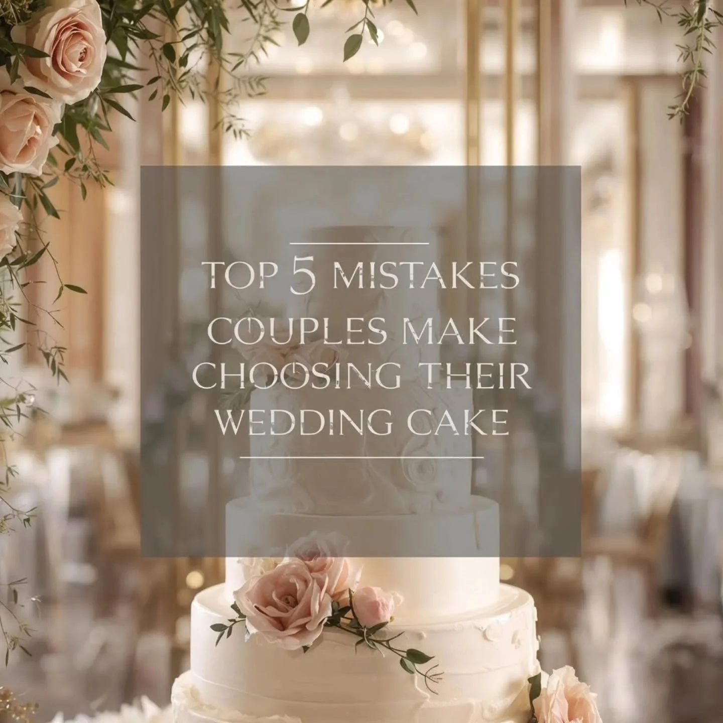 Choosing your wedding cake should be a joyful, stress-free part of your wedding planning. Yet many couples fall into these 5 common mistakes.

Swipe through to discover what to avoid (and what to do instead). 💍

Want the full insider guide? Read our