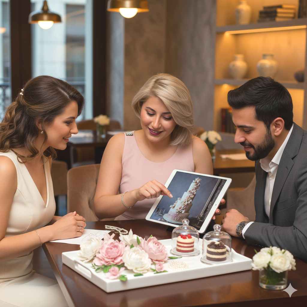 What to Expect at Your Wedding Cake Consultation!