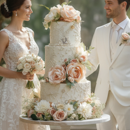 What Sets a Luxury Wedding Cake Apart?