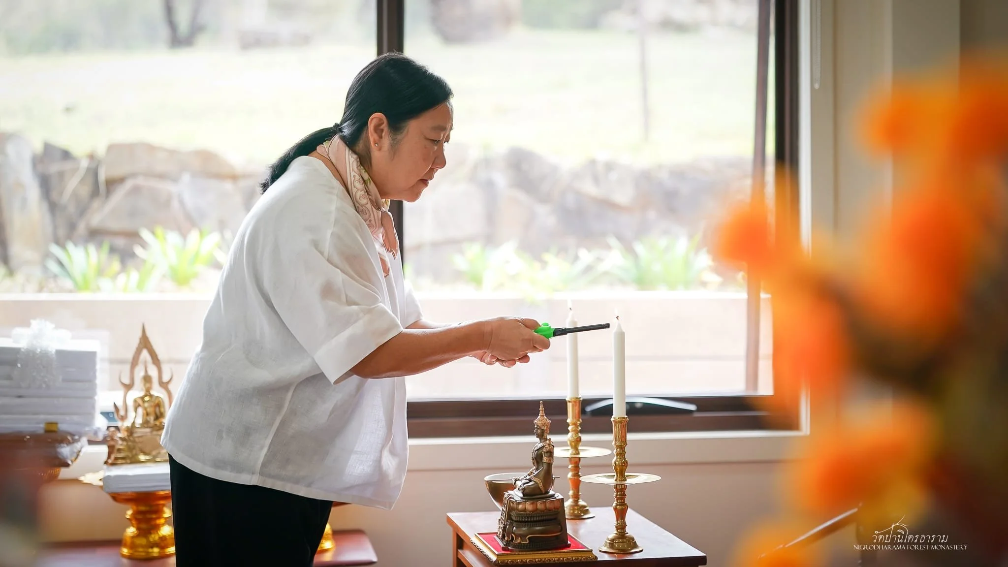 Tan Ajahn Dtun's Vist to Nigrodharama March-April 2026