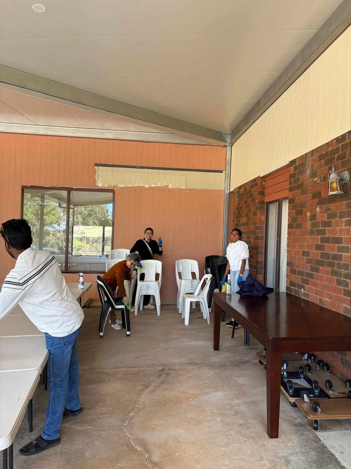 Working Bee Ahead of Tan Ajahn Dtun's Visit March 2026
