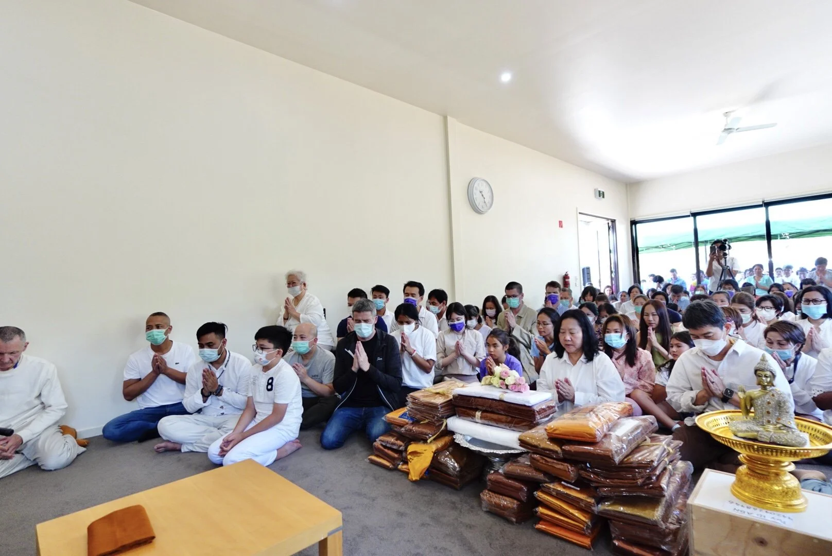 Tan Ajahn Dtun visit March 2024