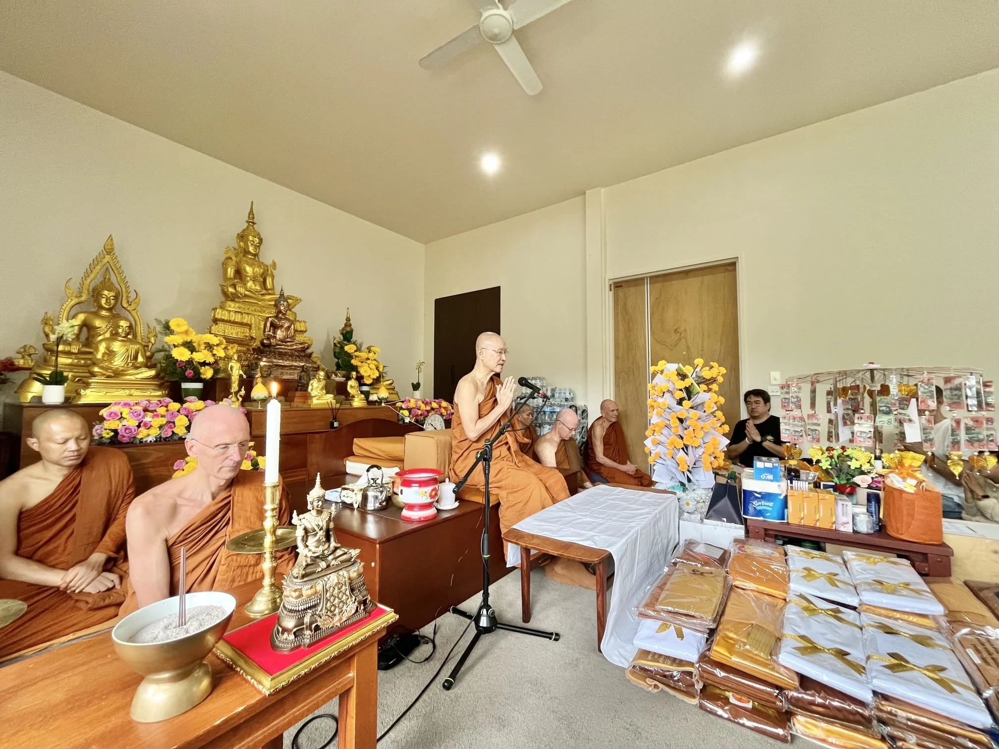 Tan Ajahn Dtun's Vist to Nigrodharama March-April 2026