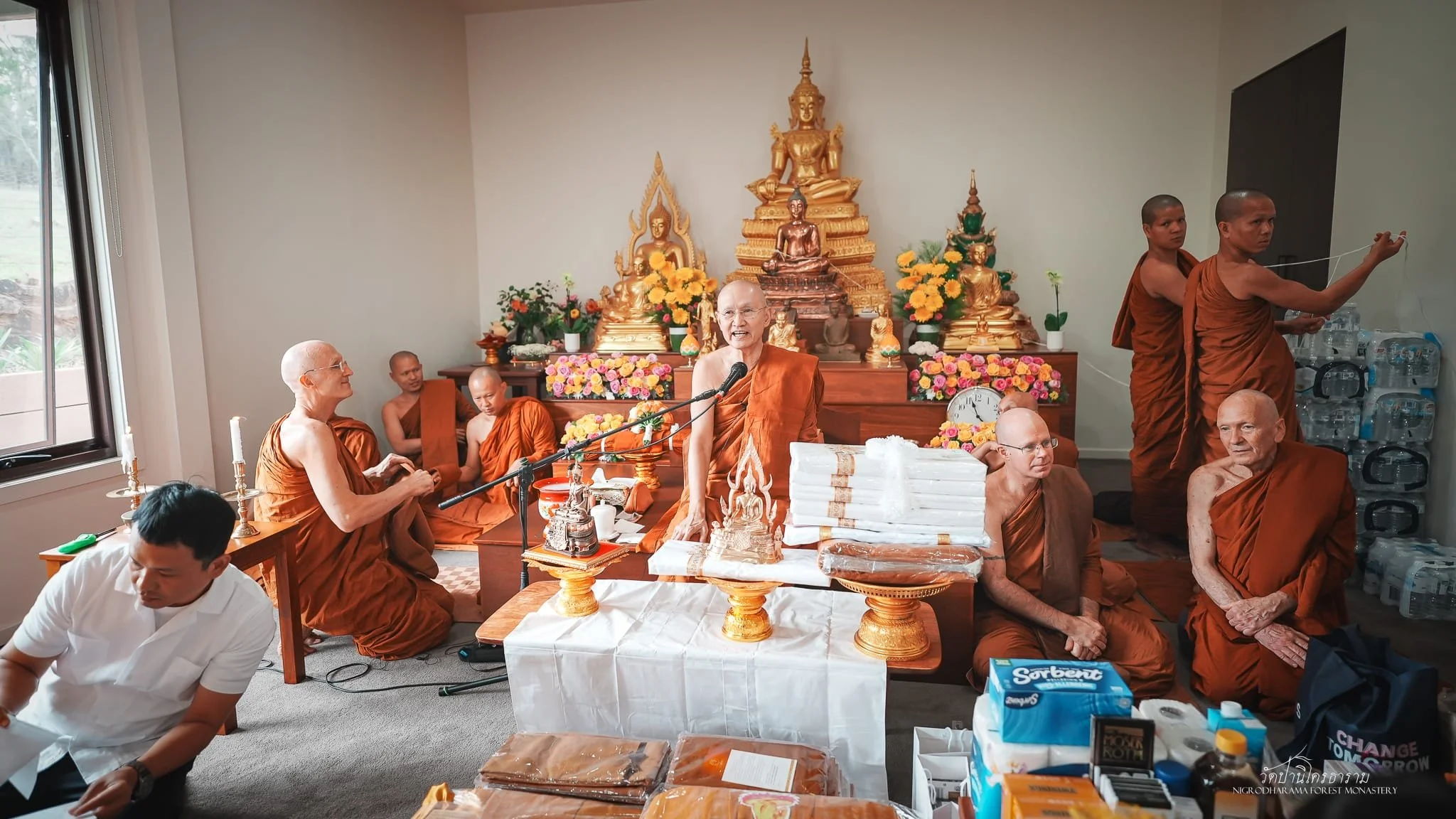 Tan Ajahn Dtun's Vist to Nigrodharama March-April 2026