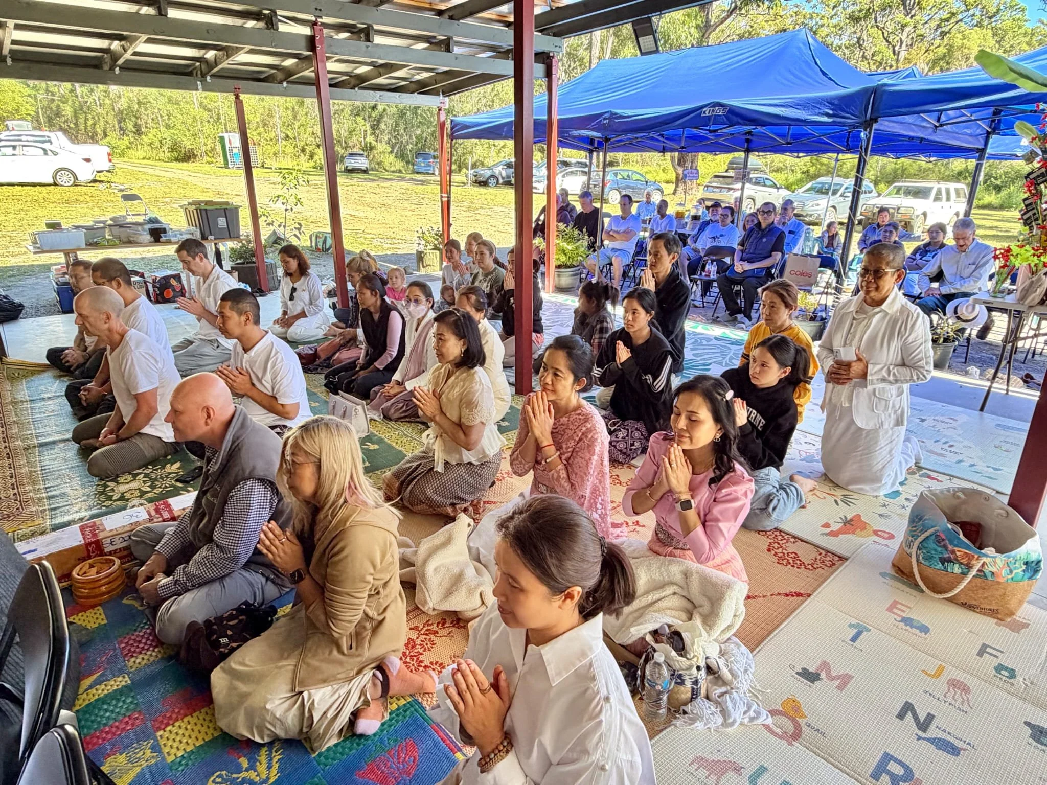 Tan Ajahn Dtun visit to Wat Buddha Metta, Kempsey March 2026