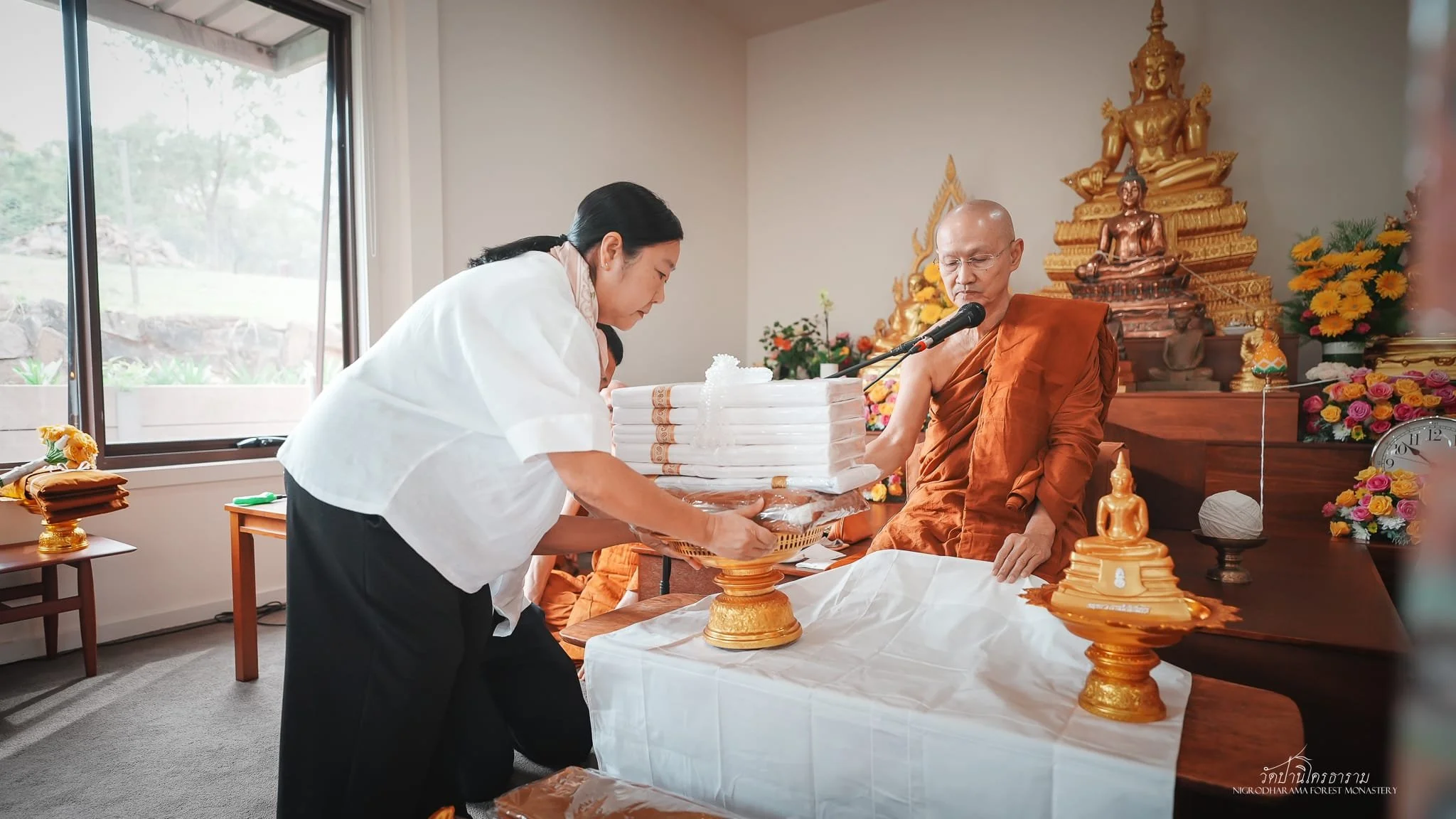 Tan Ajahn Dtun's Vist to Nigrodharama March-April 2026