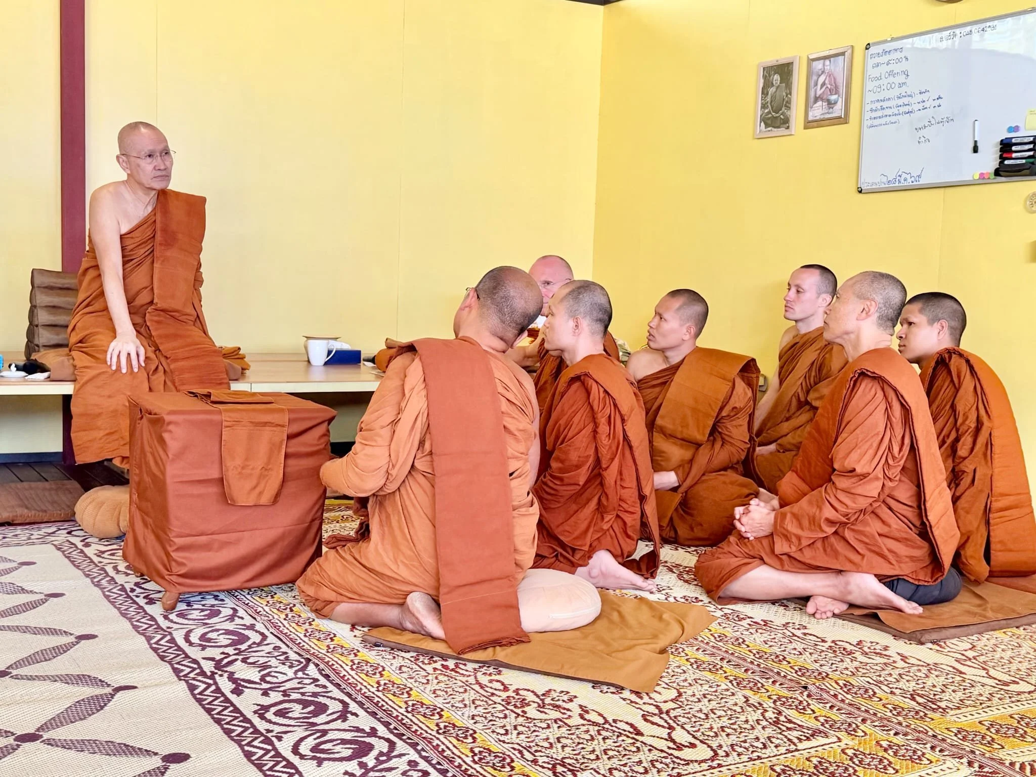 Tan Ajahn Dtun visit to Wat Buddha Metta, Kempsey March 2026