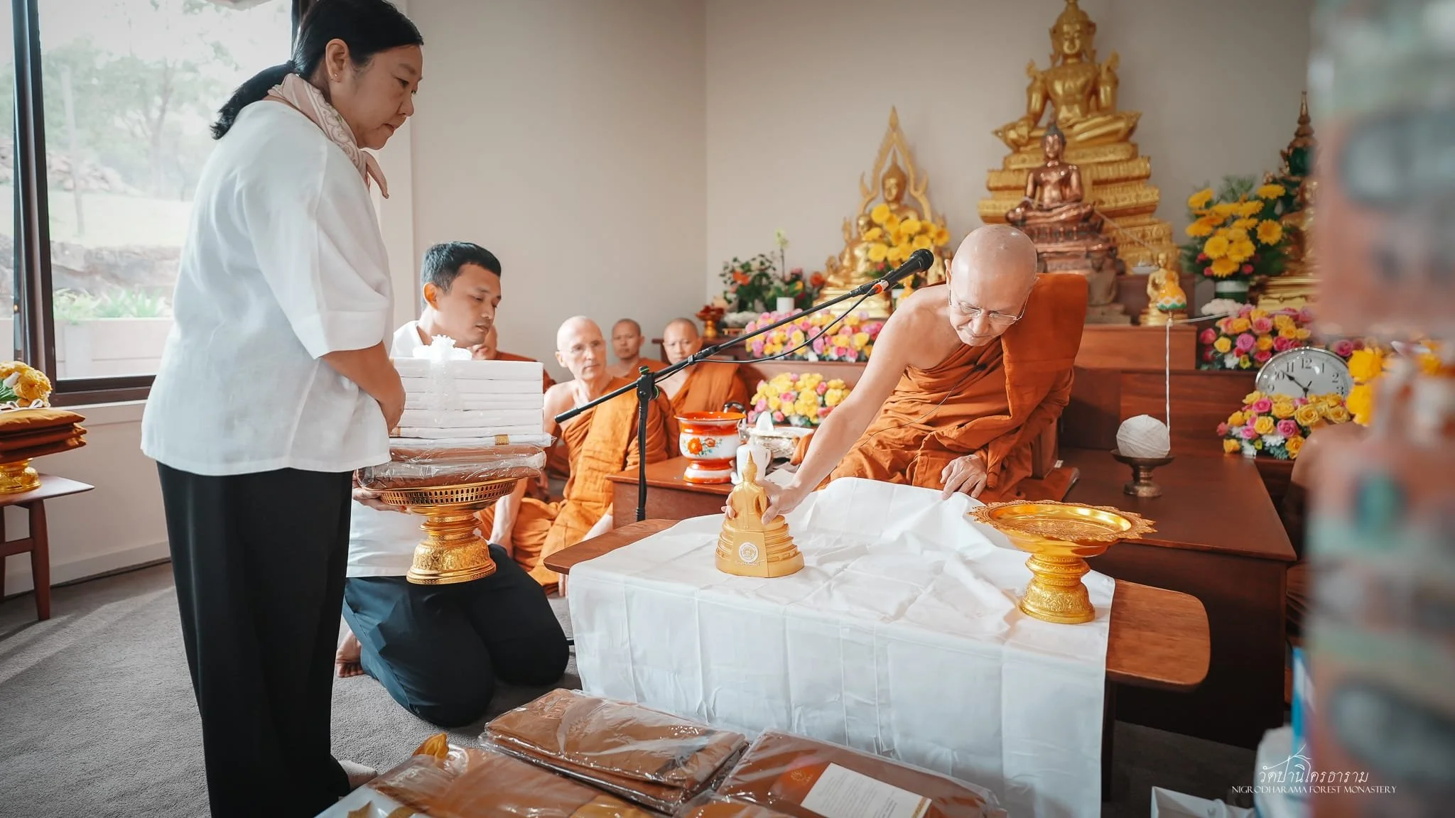 Tan Ajahn Dtun's Vist to Nigrodharama March-April 2026