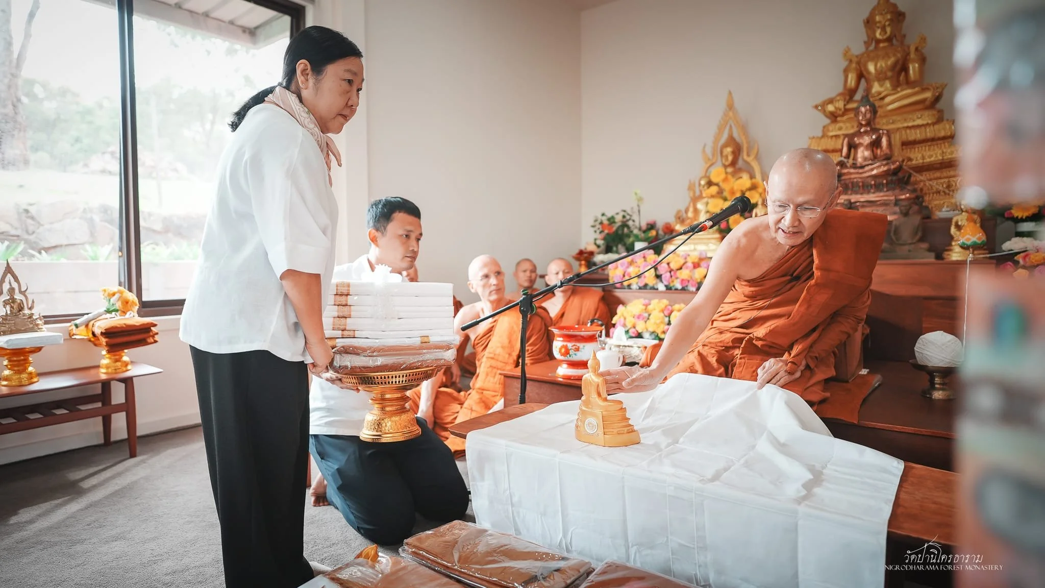 Tan Ajahn Dtun's Vist to Nigrodharama March-April 2026