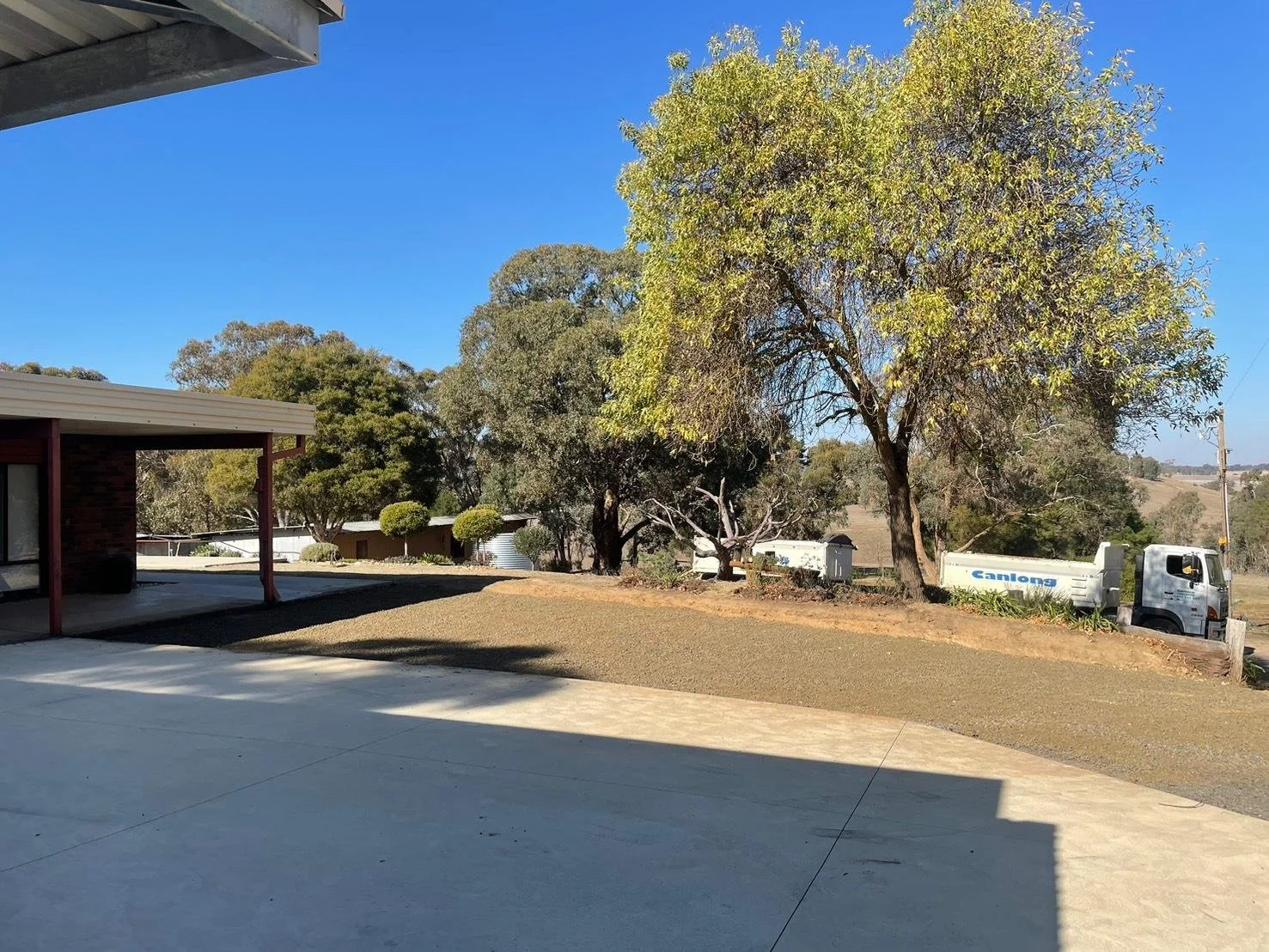 Construction of the new verandah 2025