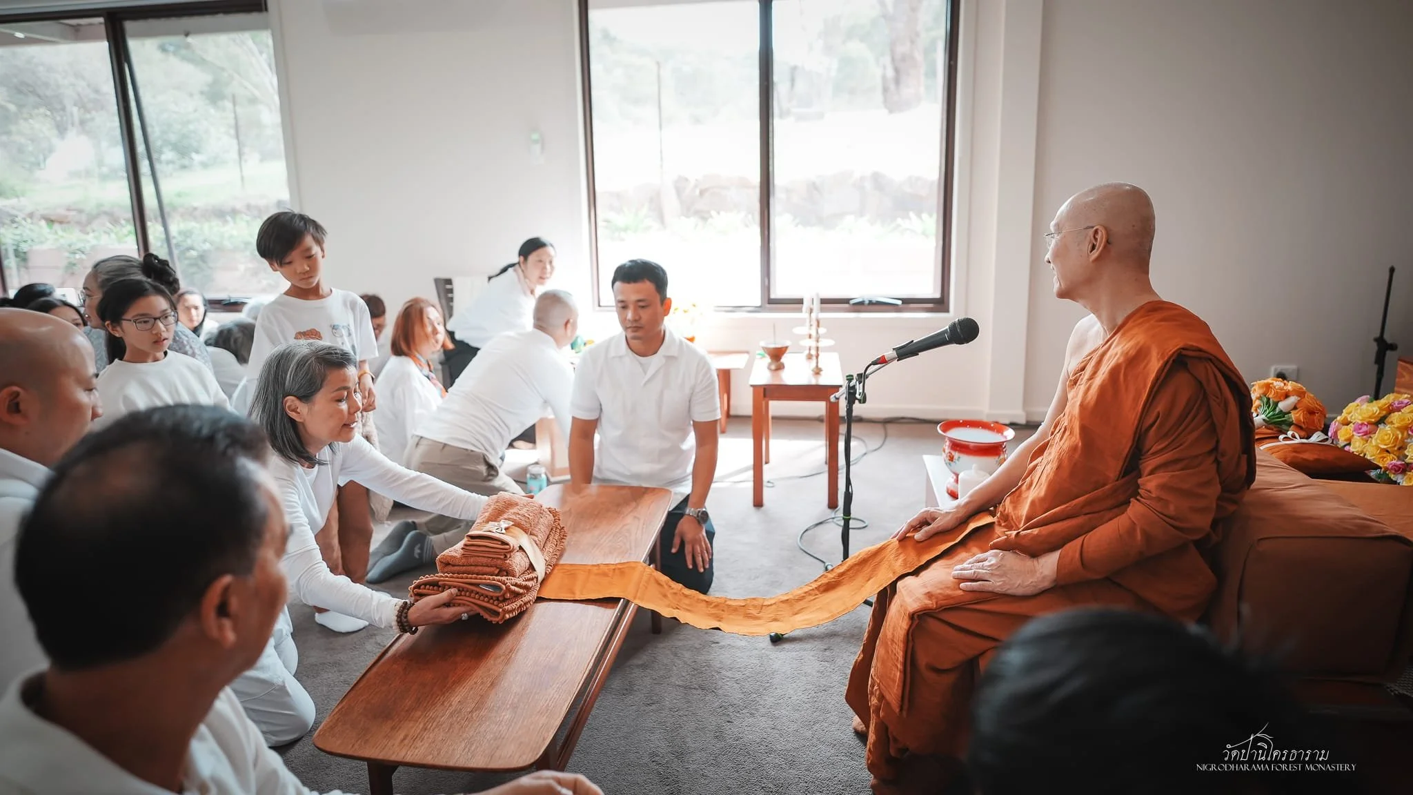 Tan Ajahn Dtun's Vist to Nigrodharama March-April 2026