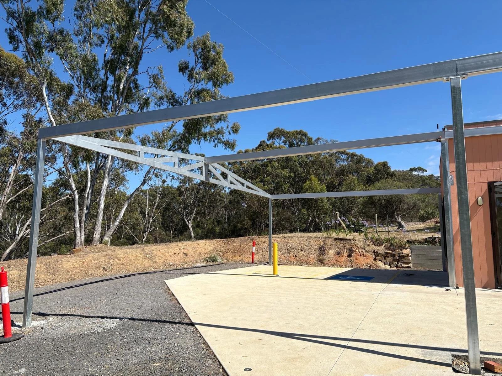 Construction of the new verandah 2025