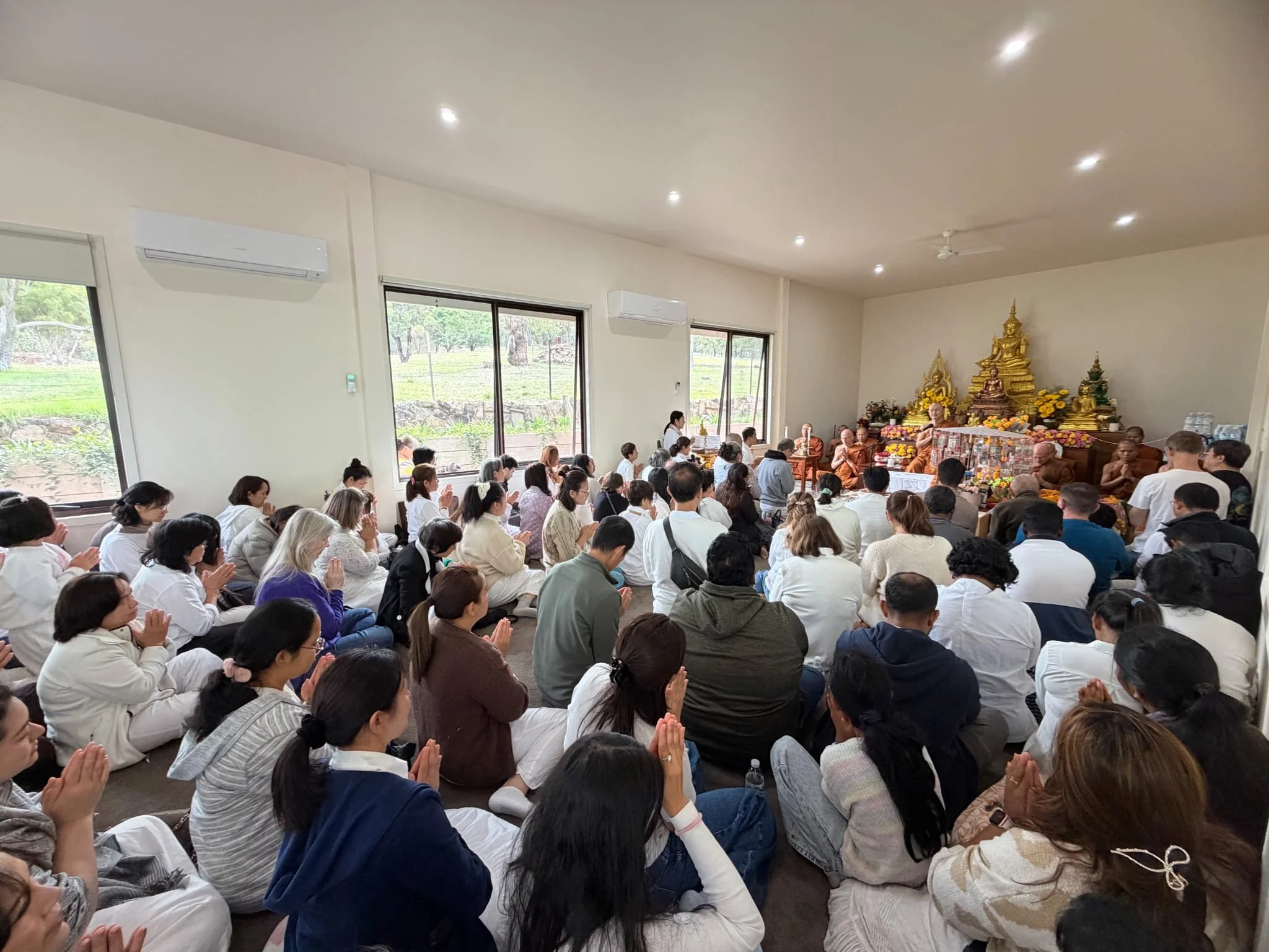 Tan Ajahn Dtun's Vist to Nigrodharama March-April 2026