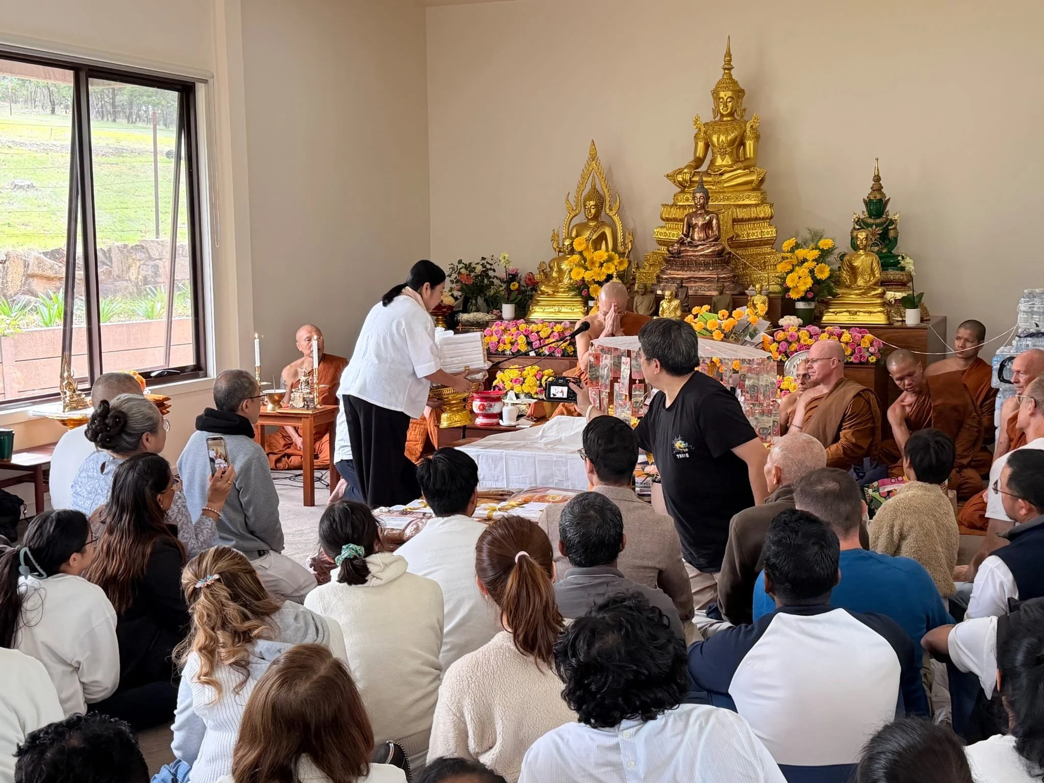 Tan Ajahn Dtun's Vist to Nigrodharama March-April 2026