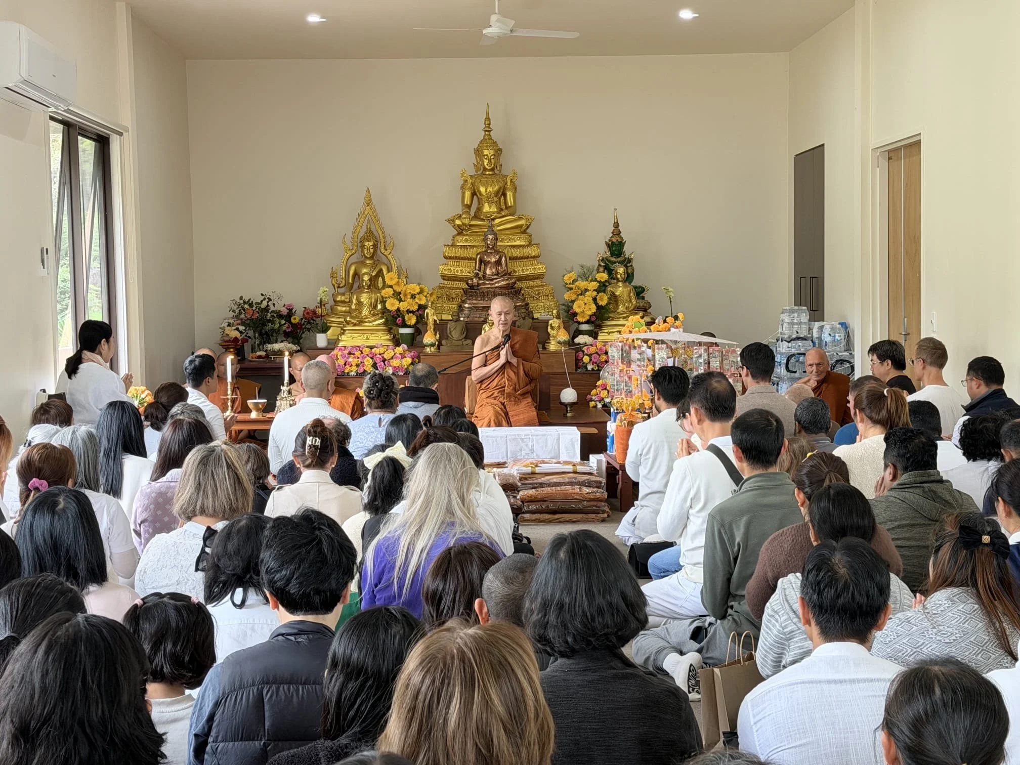 Tan Ajahn Dtun's Vist to Nigrodharama March-April 2026