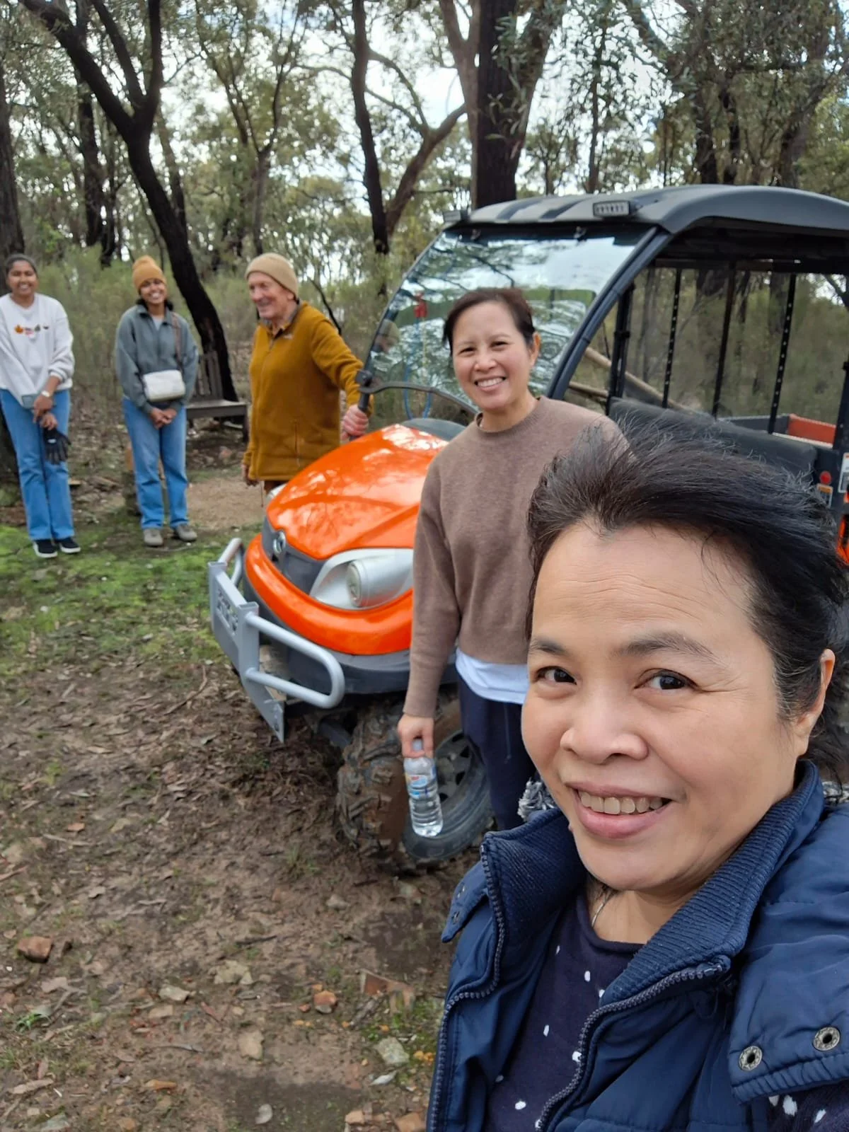 Planting the garden for Tan Ajahn Dtun's new kuti  2026