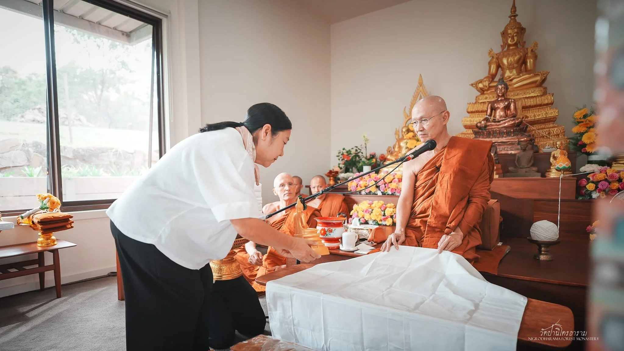 Tan Ajahn Dtun's Vist to Nigrodharama March-April 2026