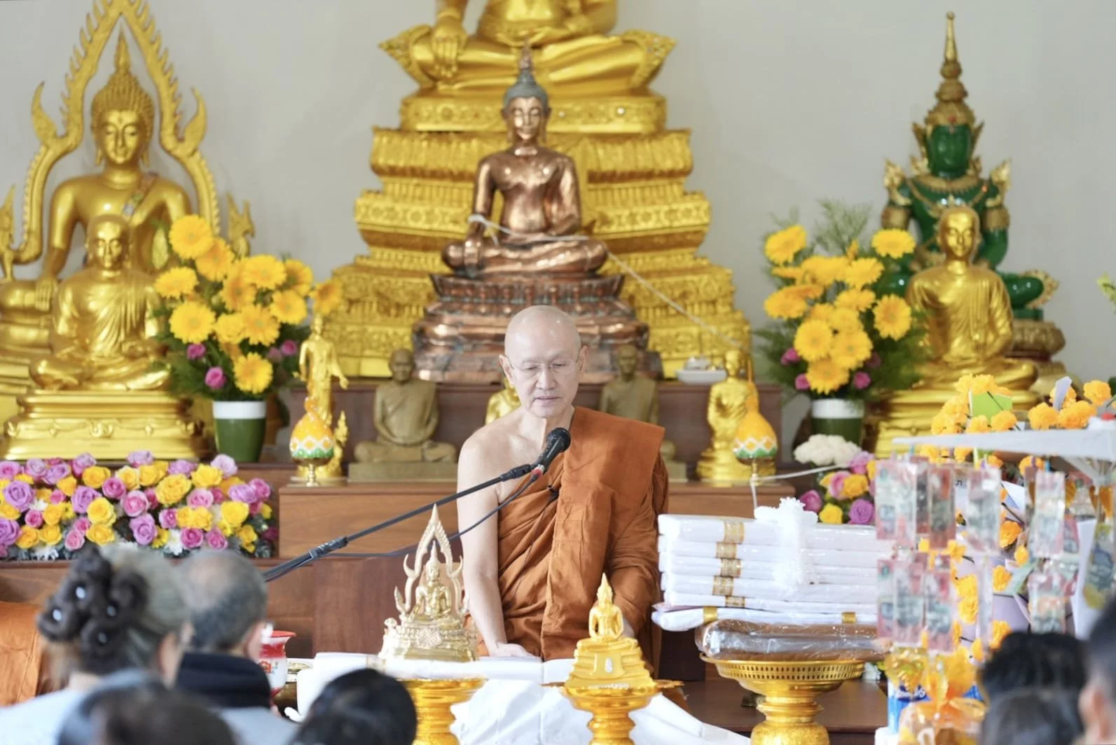 Tan Ajahn Dtun's Vist to Nigrodharama March-April 2026