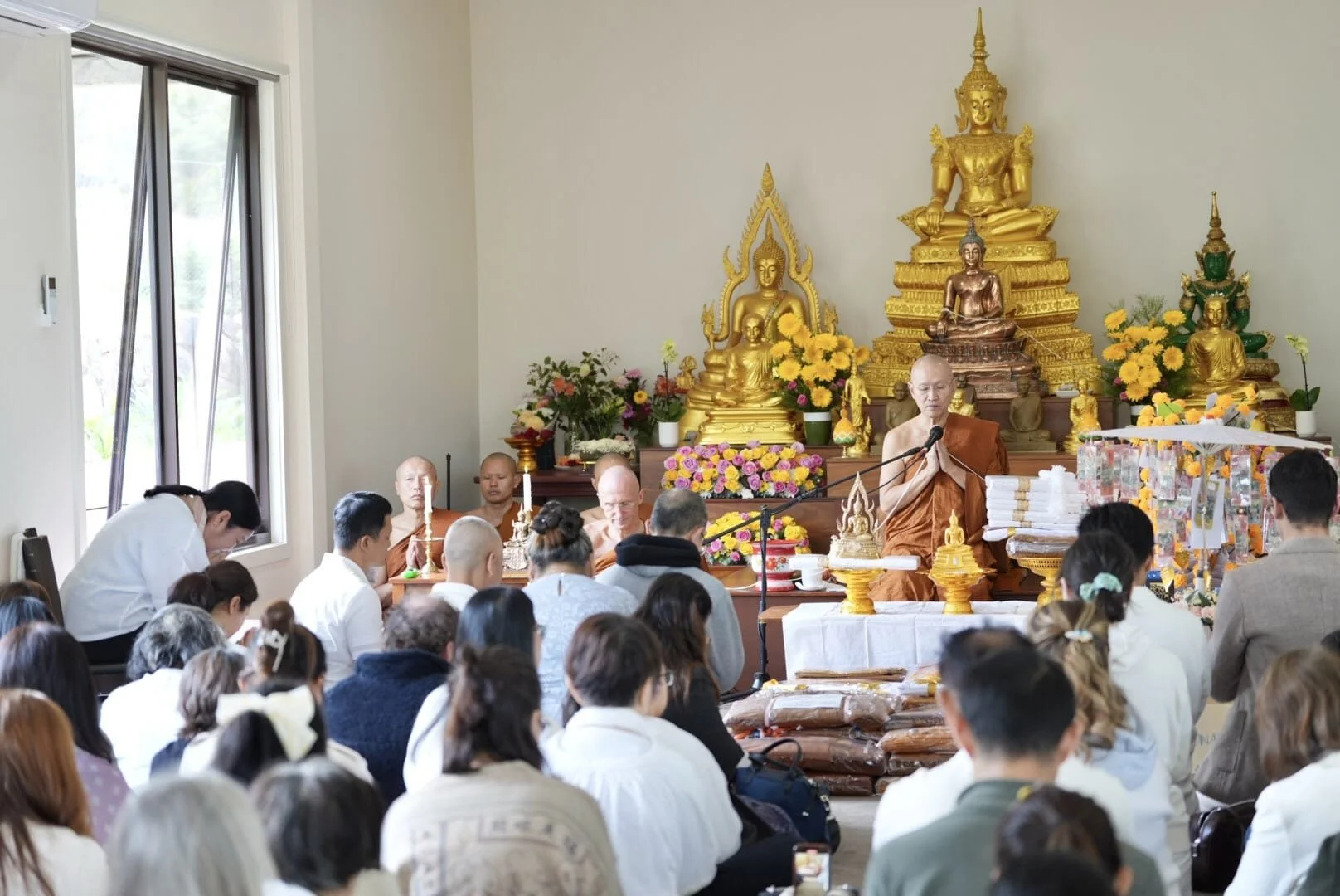 Tan Ajahn Dtun's Vist to Nigrodharama March-April 2026