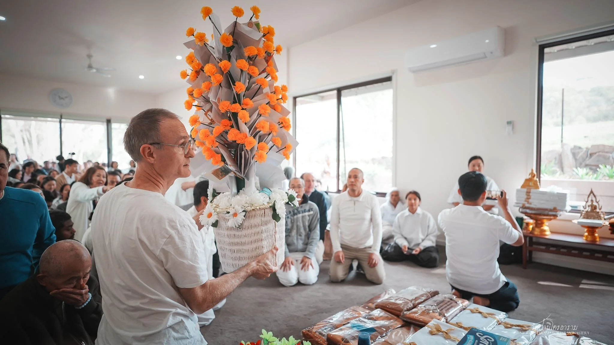 Tan Ajahn Dtun's Vist to Nigrodharama March-April 2026