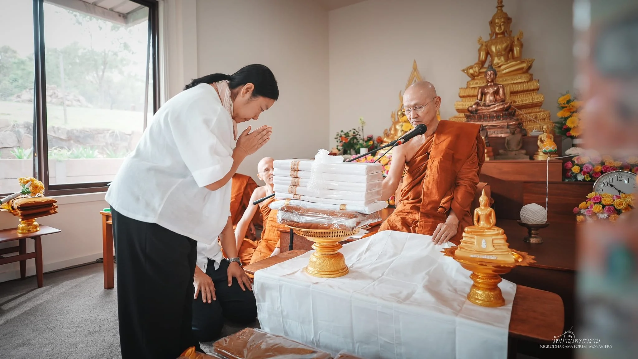 Tan Ajahn Dtun's Vist to Nigrodharama March-April 2026