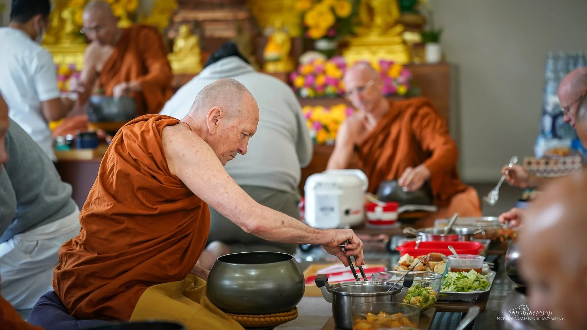 Tan Ajahn Dtun's Vist to Nigrodharama March-April 2026