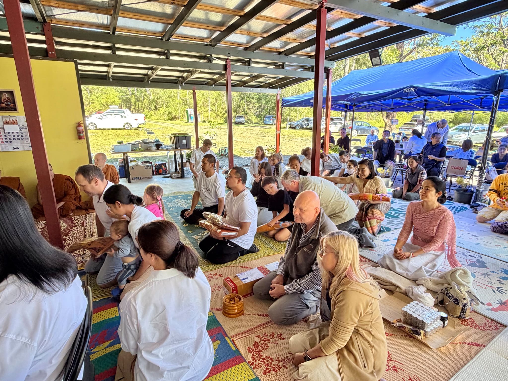 Tan Ajahn Dtun visit to Wat Buddha Metta, Kempsey March 2026