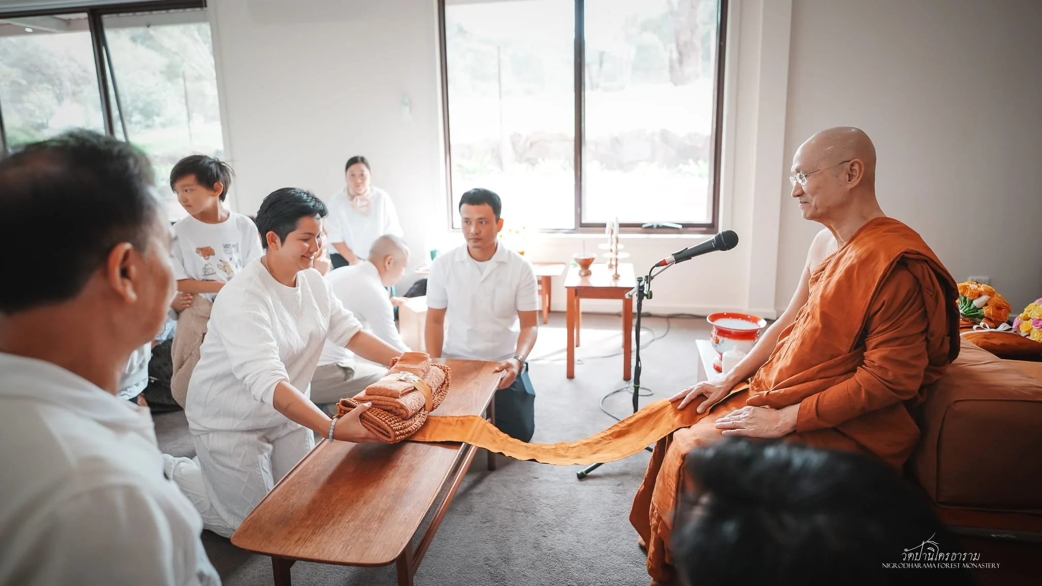 Tan Ajahn Dtun's Vist to Nigrodharama March-April 2026