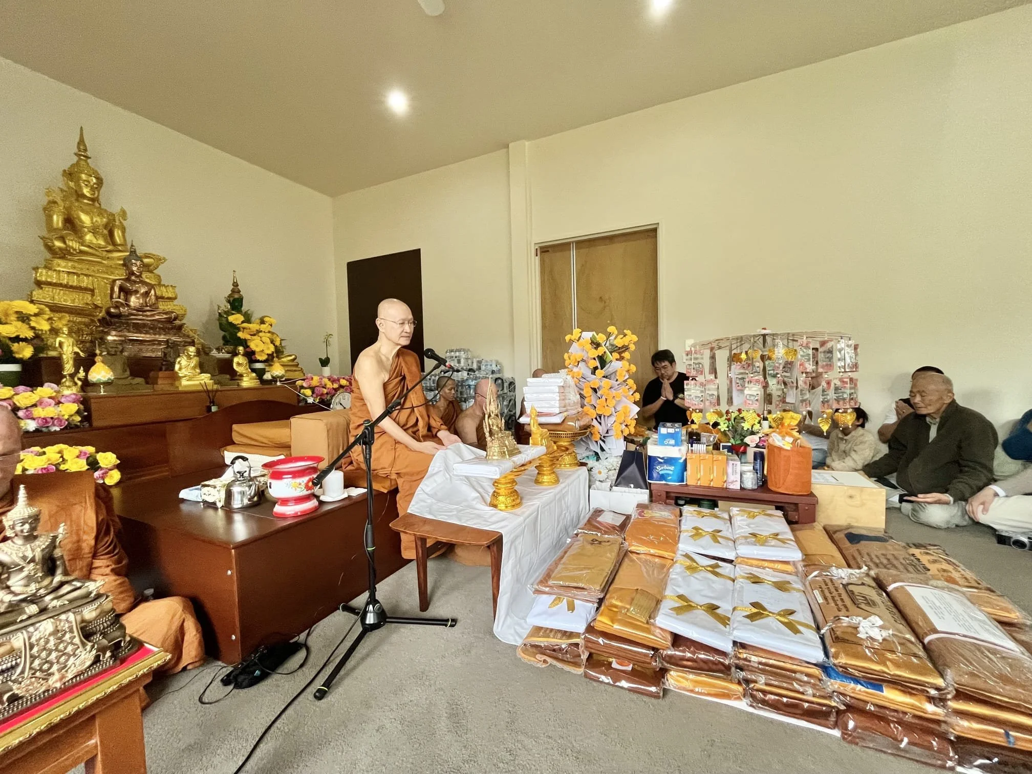Tan Ajahn Dtun's Vist to Nigrodharama March-April 2026