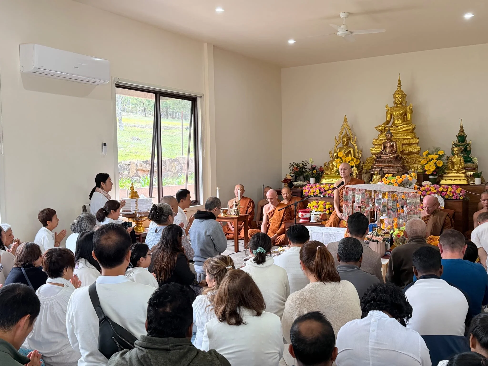 Tan Ajahn Dtun's Vist to Nigrodharama March-April 2026